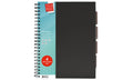 Collegeblok Projectboek A4 Zwart 23 rings
