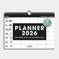 Hobbit 2026 Familieplanner Spiraal D4