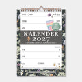 Kalender A4 D4 Spiraalkalender 2027