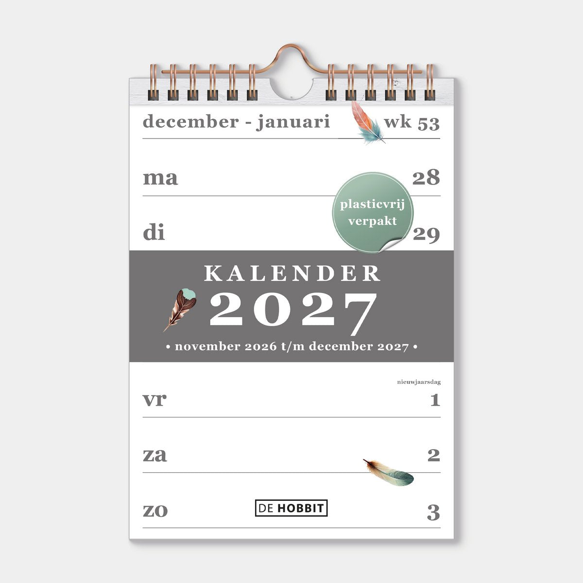Hobbit A5 Spiraalkalender 2027 D4