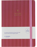 schoolagenda 2026-2027 my journal stripes roze