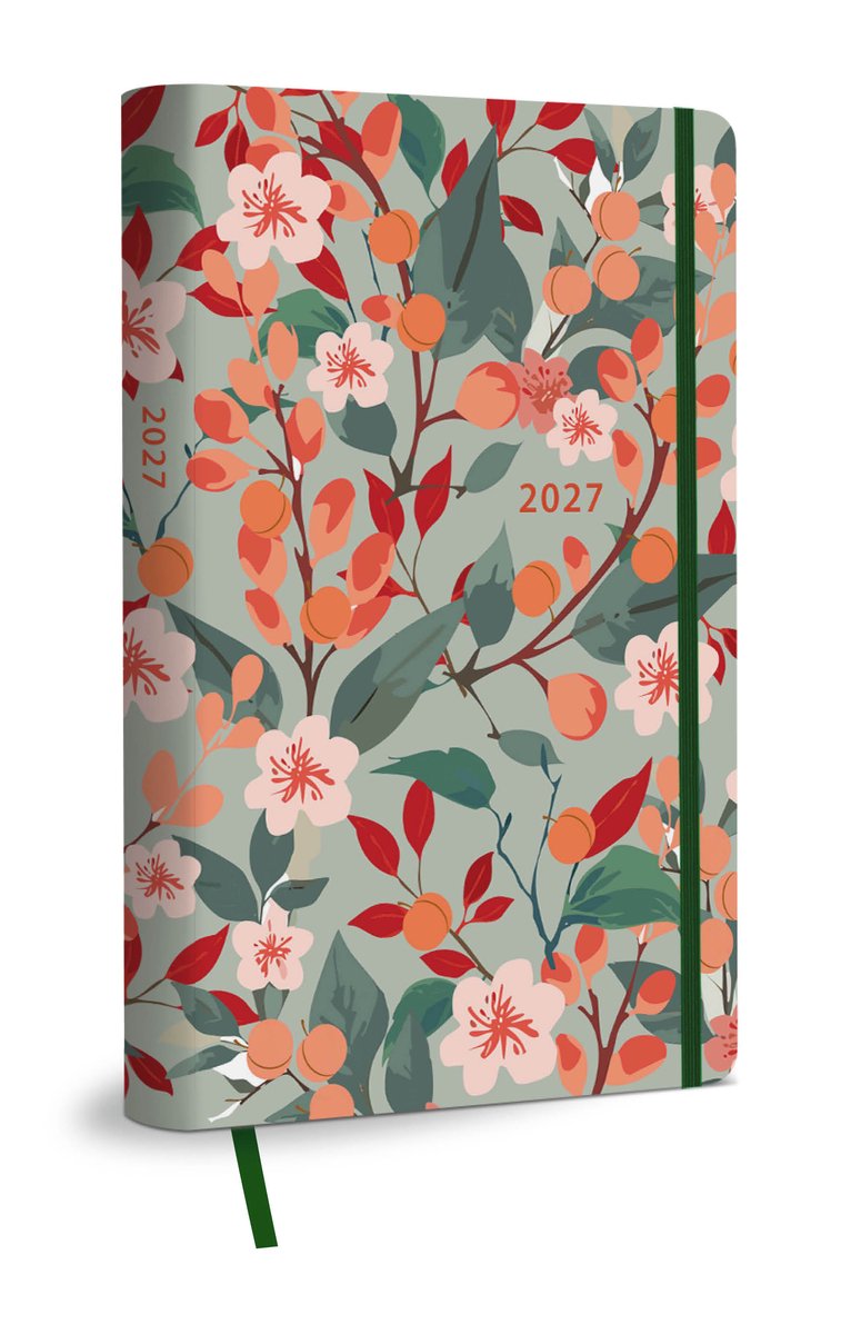 agenda A6 Peter Pauper Blossom 16 maands