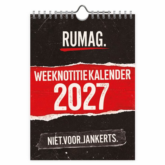 Week Kalender 2027 Rumag