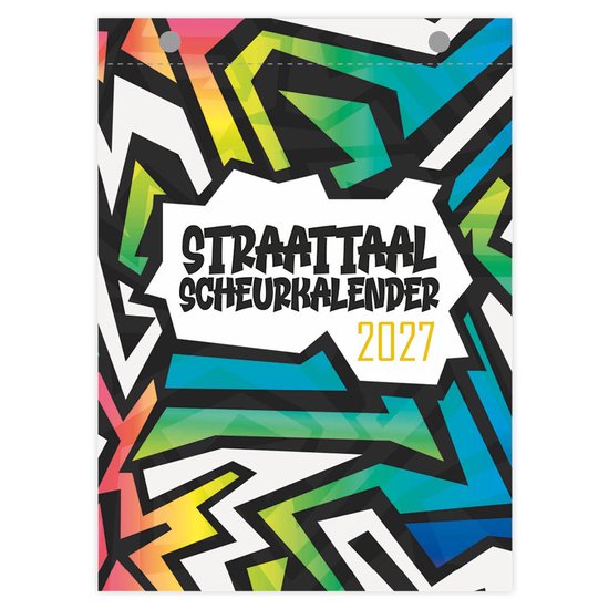 Scheurkalender 2027 Straattaal