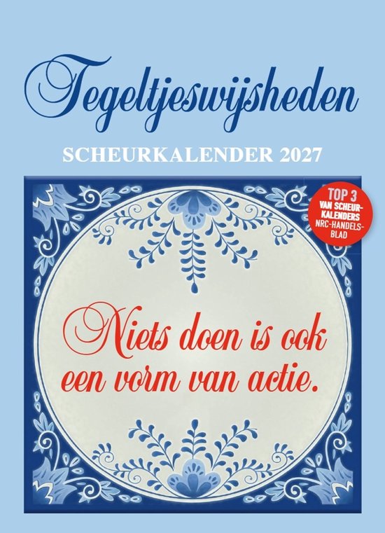 Scheurkalender 2027 Tegeltjes Wijsheden