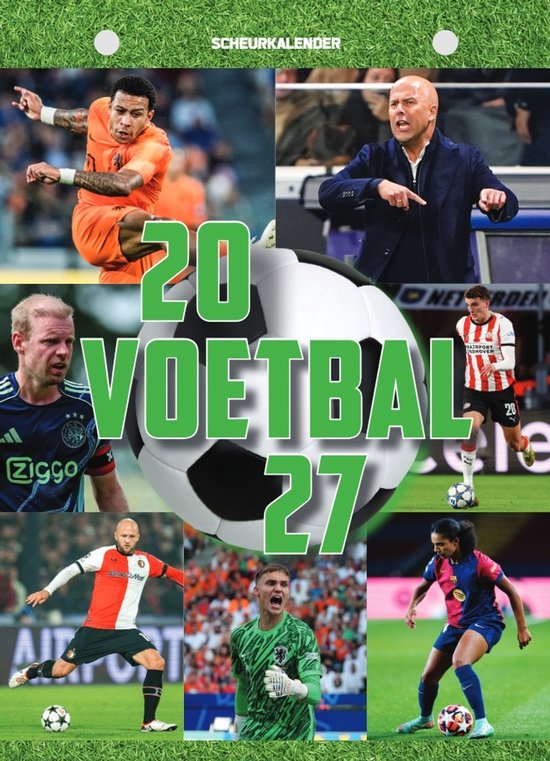 Scheurkalender 2027 Voetbal