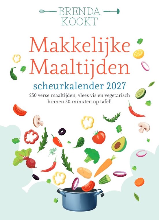 Scheurkalender 2027 Brenda kookt makkelijke maaltijden