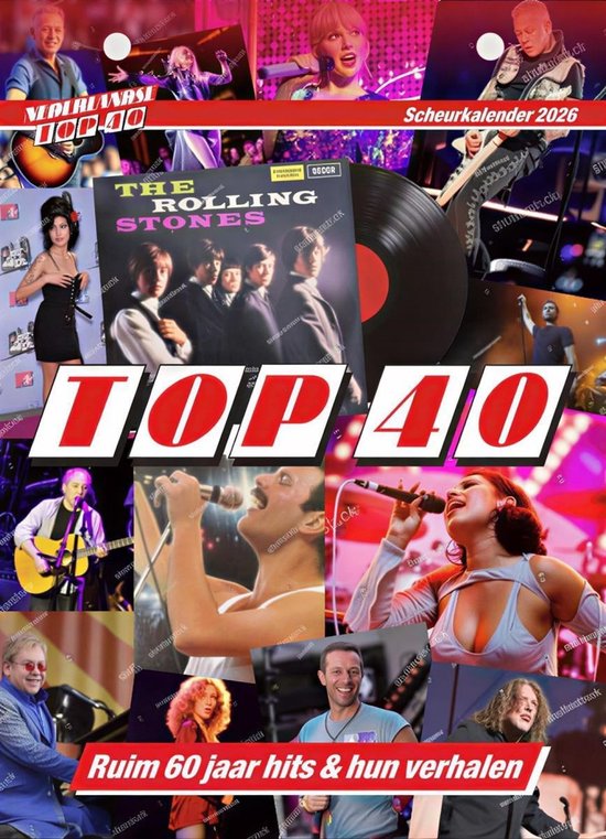 Scheurkalender 2027 Top 40