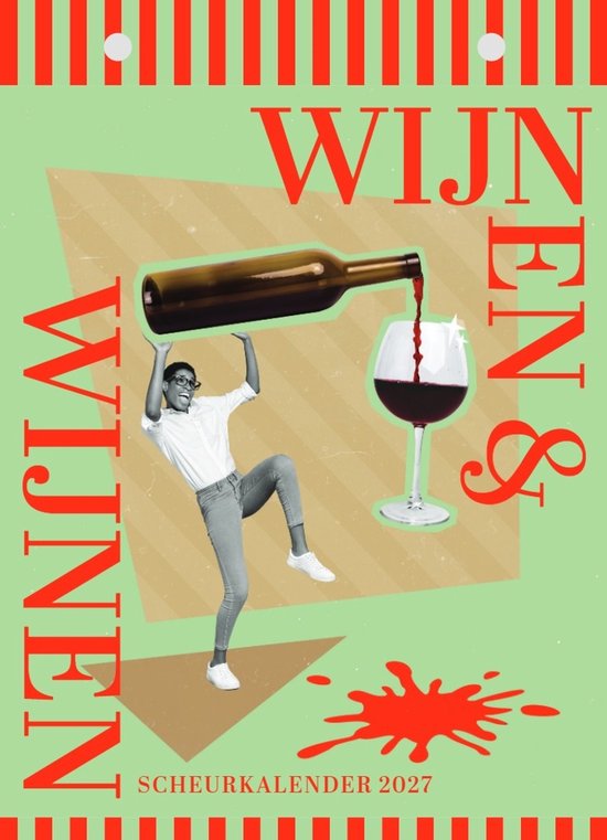 Scheurkalender 2027 Wijn , Wijnen en Wijnen