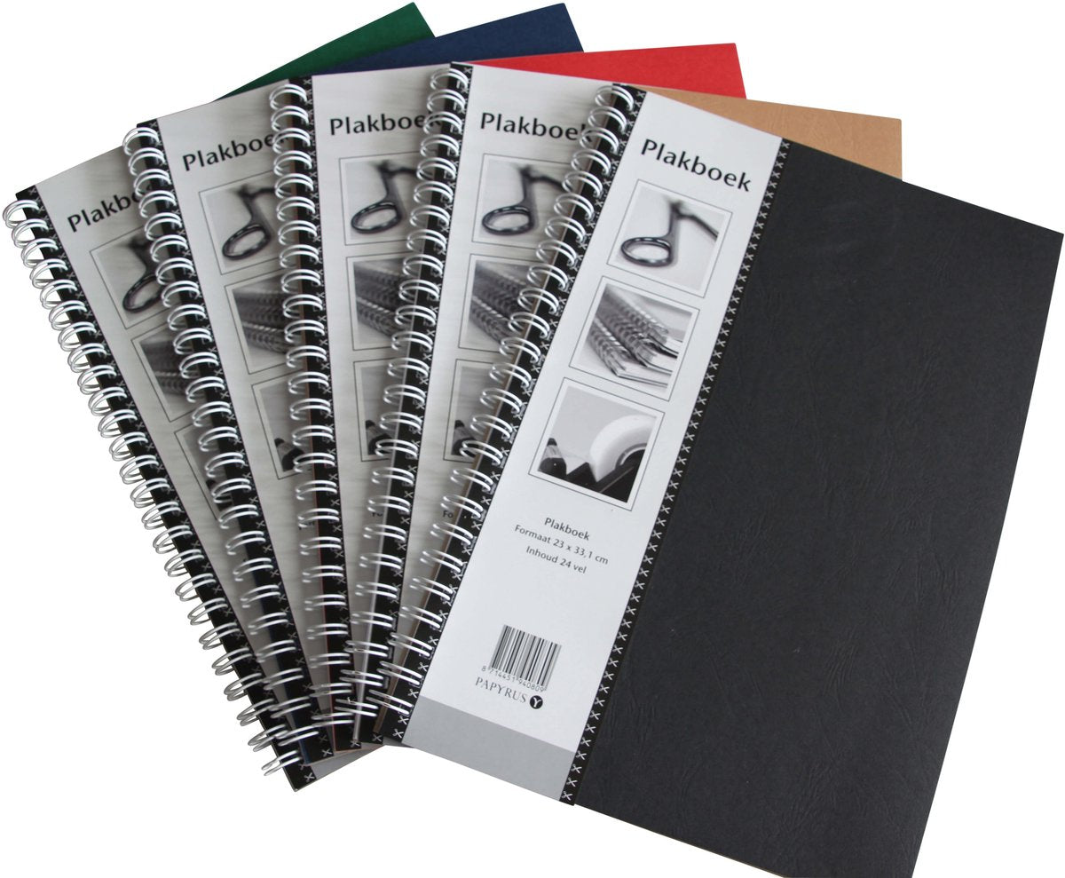 Plakboek Neutraal 23x33cm 40vel - 2 kleur opties