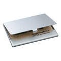 Visitekaartetui Sigel voor Kaart 90x58mm Mat Zilver