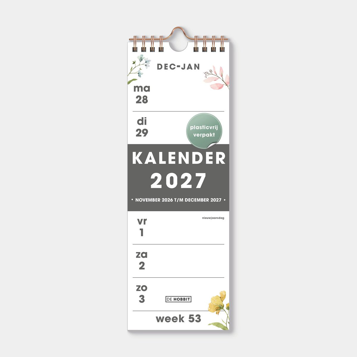 Hobbit 2027 weekkalender Smal D2