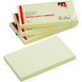 Memoblok Quantore 125x75mm Geel