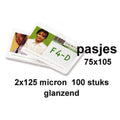 Lamineerhoes GBC club card 75x105mm 125mic