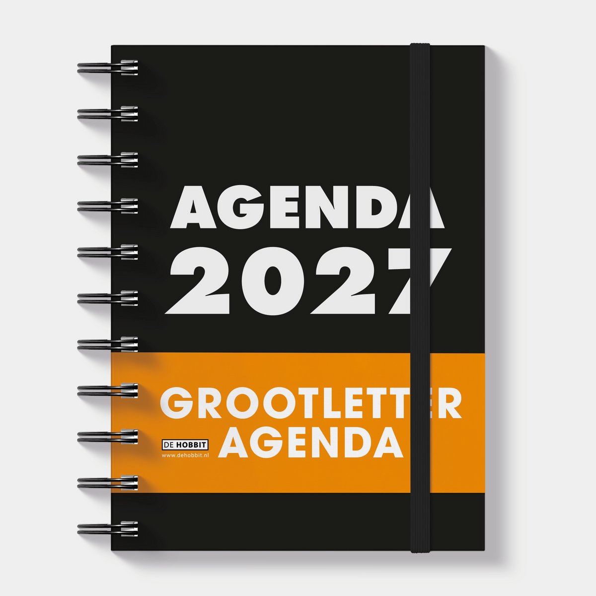 Agenda 2027 Hobbit Grootletteragenda A6 met Spiraal