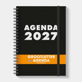 Agenda 2027 Hobbit A4 grootletteragenda met Spiraal