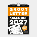 Kalender 2027 Hobbit A5 Grootletterkalender D1