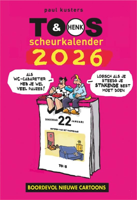 Scheurkalender 2026 Toos en Henk