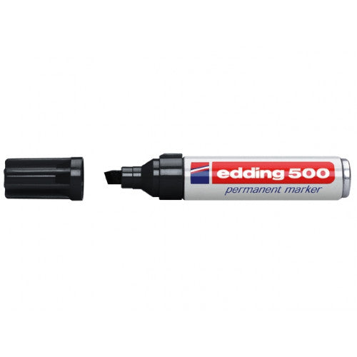 Viltstift Edding 500 Schuin 2-7mm Zwart