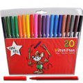 Viltstiften 10 stuks Crea-Kit