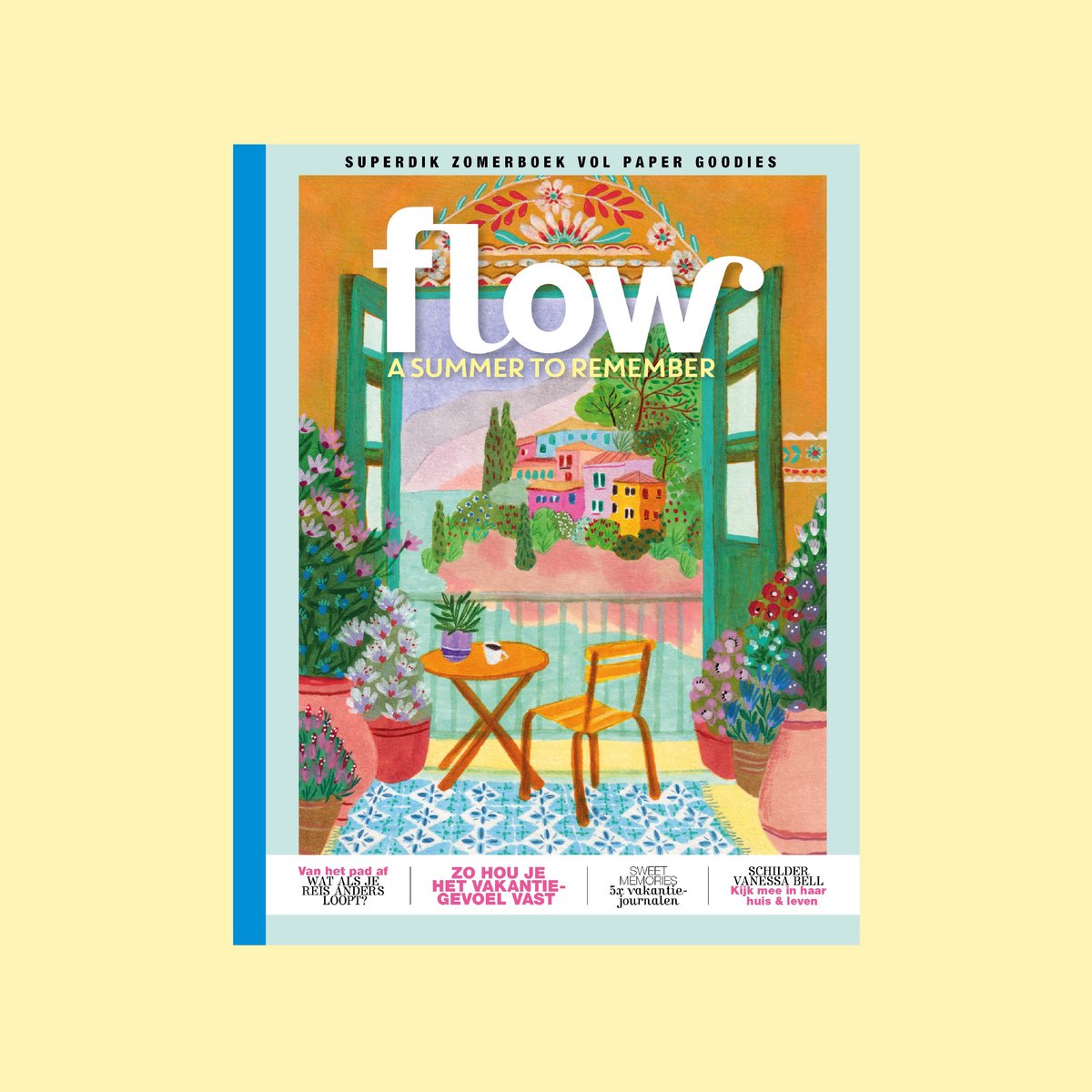 Vakantieboek Zomerboek Flow 2026