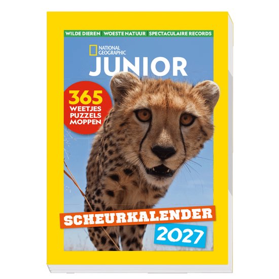 Scheurkalender 2027 National Geographic Junior