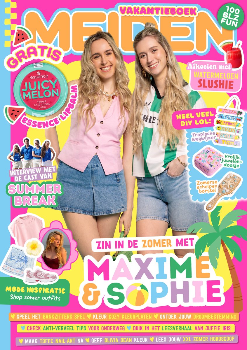 vakantieboek 2026 meiden
