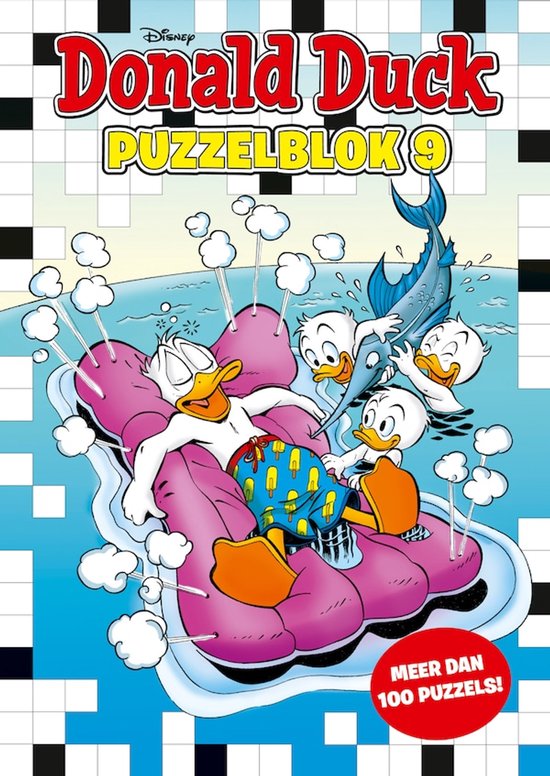 Donald Duck Puzzelblok 9 2026