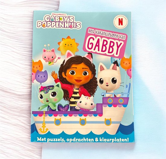 Vakantieboek Gabby's poppenhuis 2026