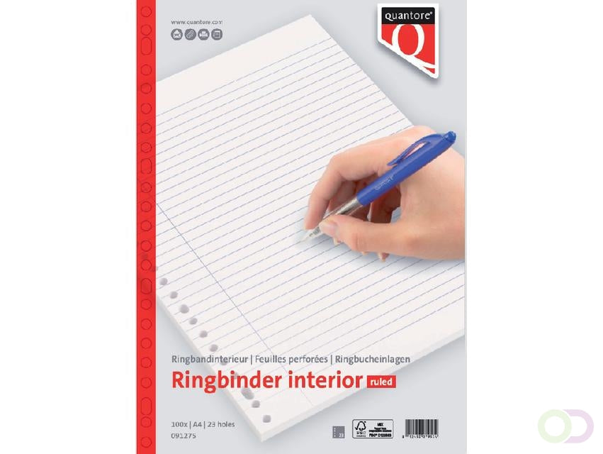 Interieur Quantore FSC A4 23gaats Gelinieerd