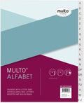 Tabbladen Multo 7052020 A5 17r Pp A-Z Grijs