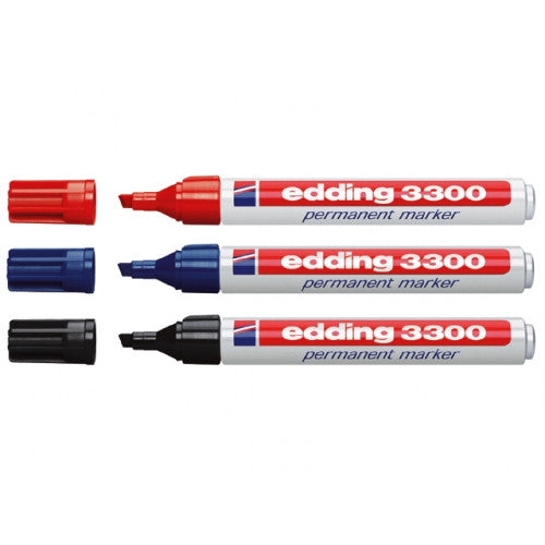 Viltstift Edding 3300 Schuin 1-5mm - 3 kleur opties