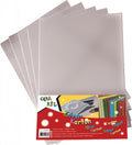Karton A4 zilver