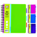 Projectboek A5 3 tabs 200 vel