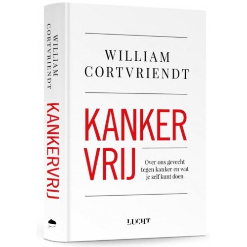Boek kankervrij william cortvriendt volwassenboek