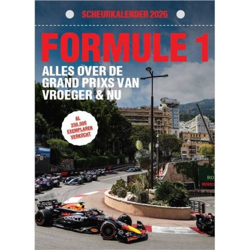Scheurkalender Formule 1 2026