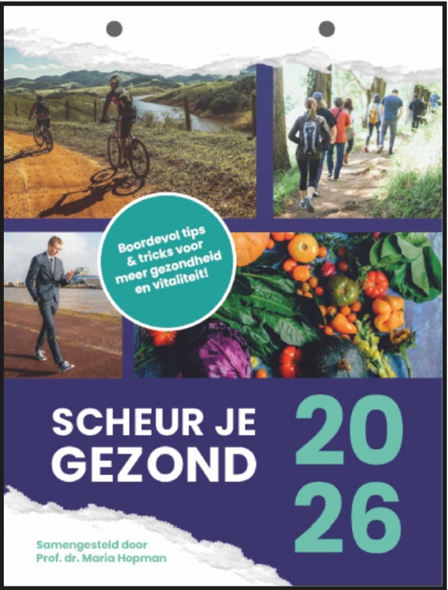 Scheurkalender scheur je gezond 2026