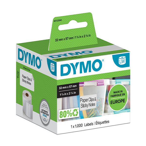 Etiket Dymo 11354 Labelprint 57mmx32mm
