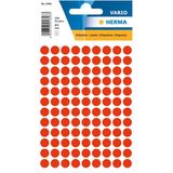 Etiket Herma Rond 8mm 540st - 5 kleur opties