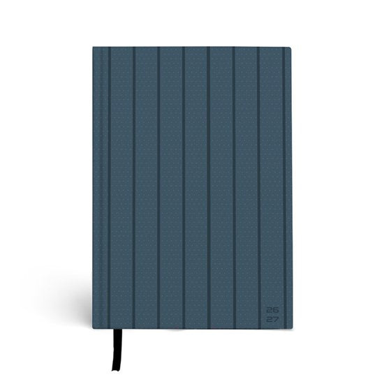 schoolagenda 2026-2027 blaze a5 blauw-grijs