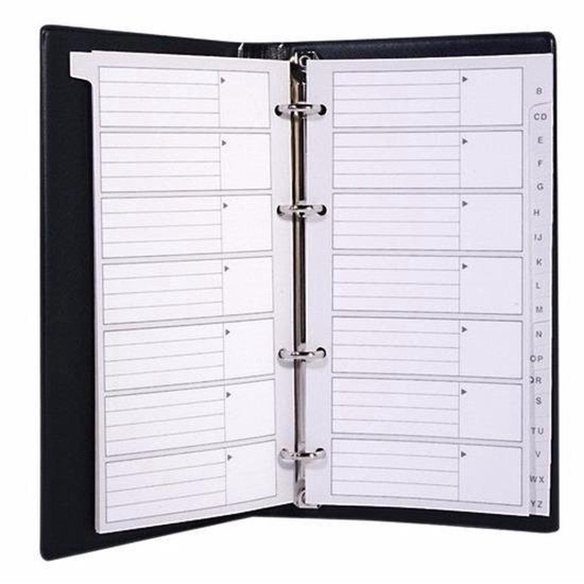 Telefoonalbum KTC K-6202 large A-Z 4-rings - 4 kleur opties