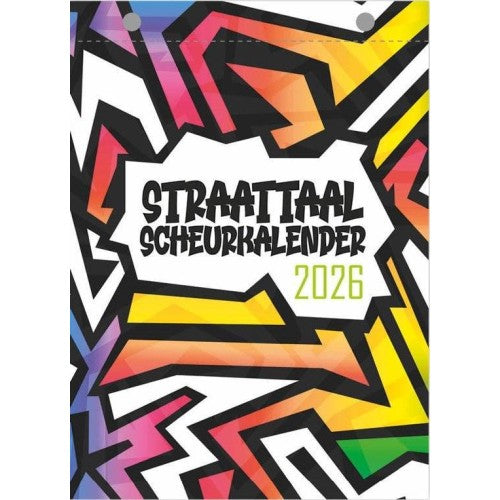 Scheurkalender 2026 Straattaal