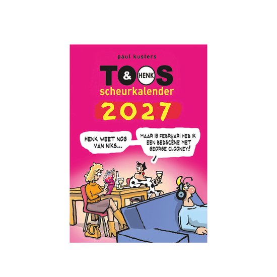 Scheurkalender Toos en Henk 2027