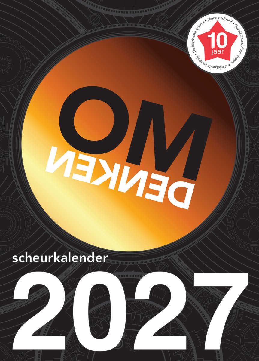 Scheurkalender 2027 Omdenken - Gunster
