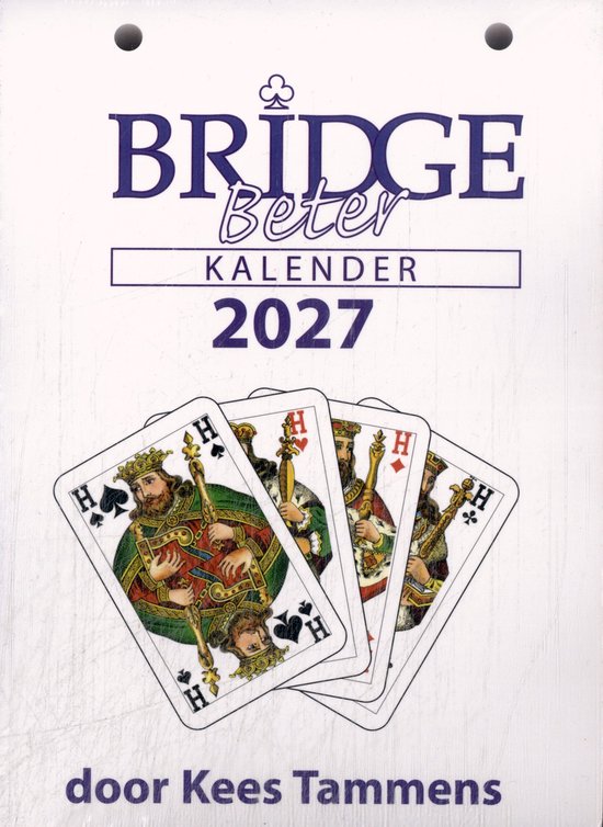 Scheurkalender 2027 Bridge Beter