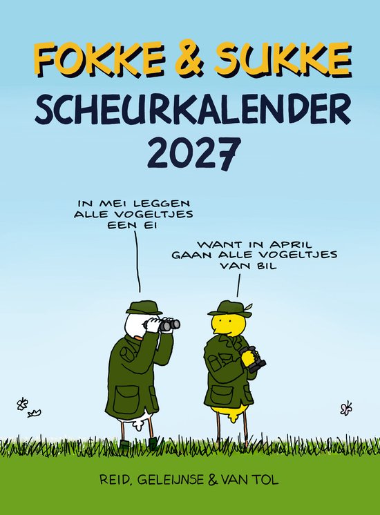 Scheurkalender 2027 Fokke en Sukke