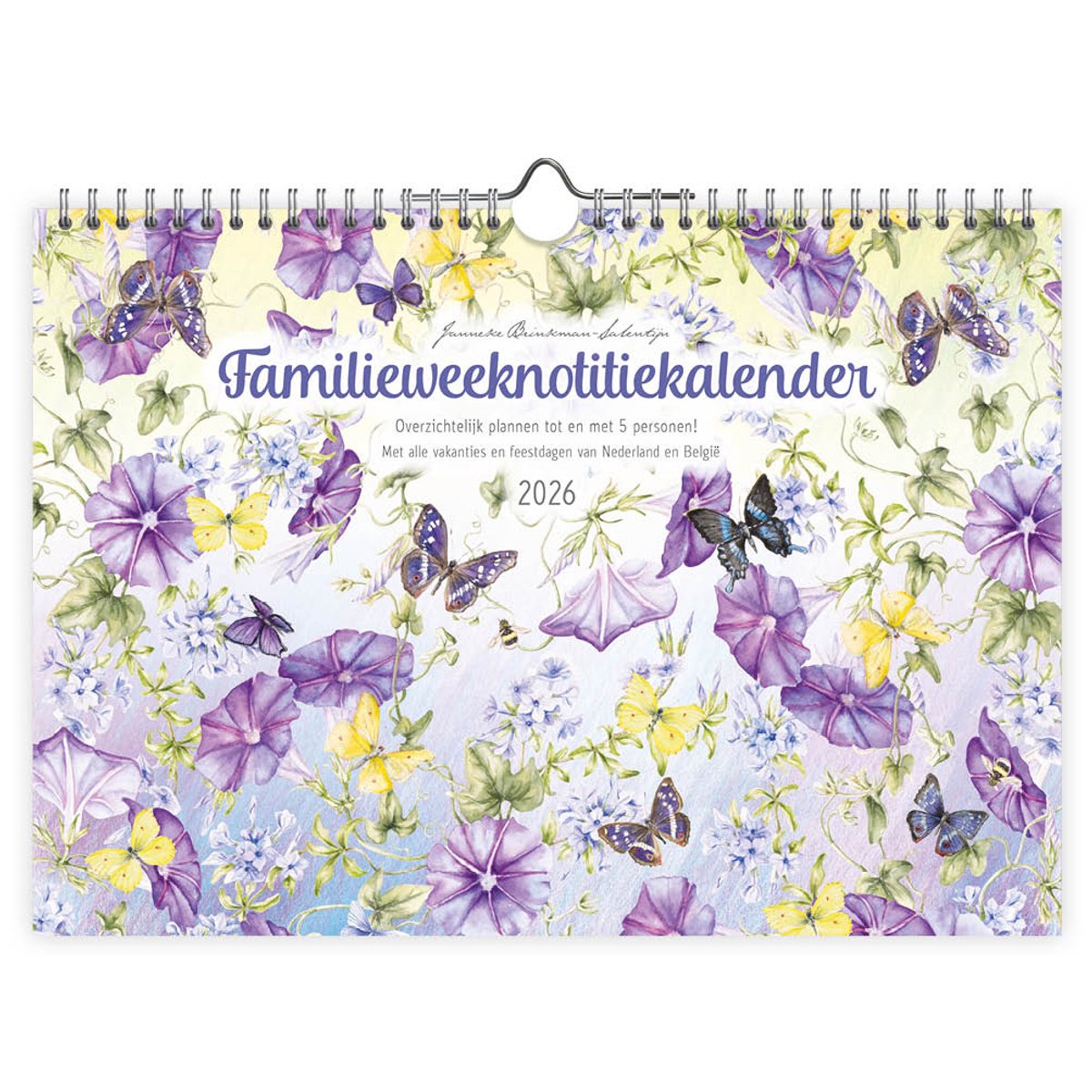 Familieplanner 2026 Janneke Brinkman winde