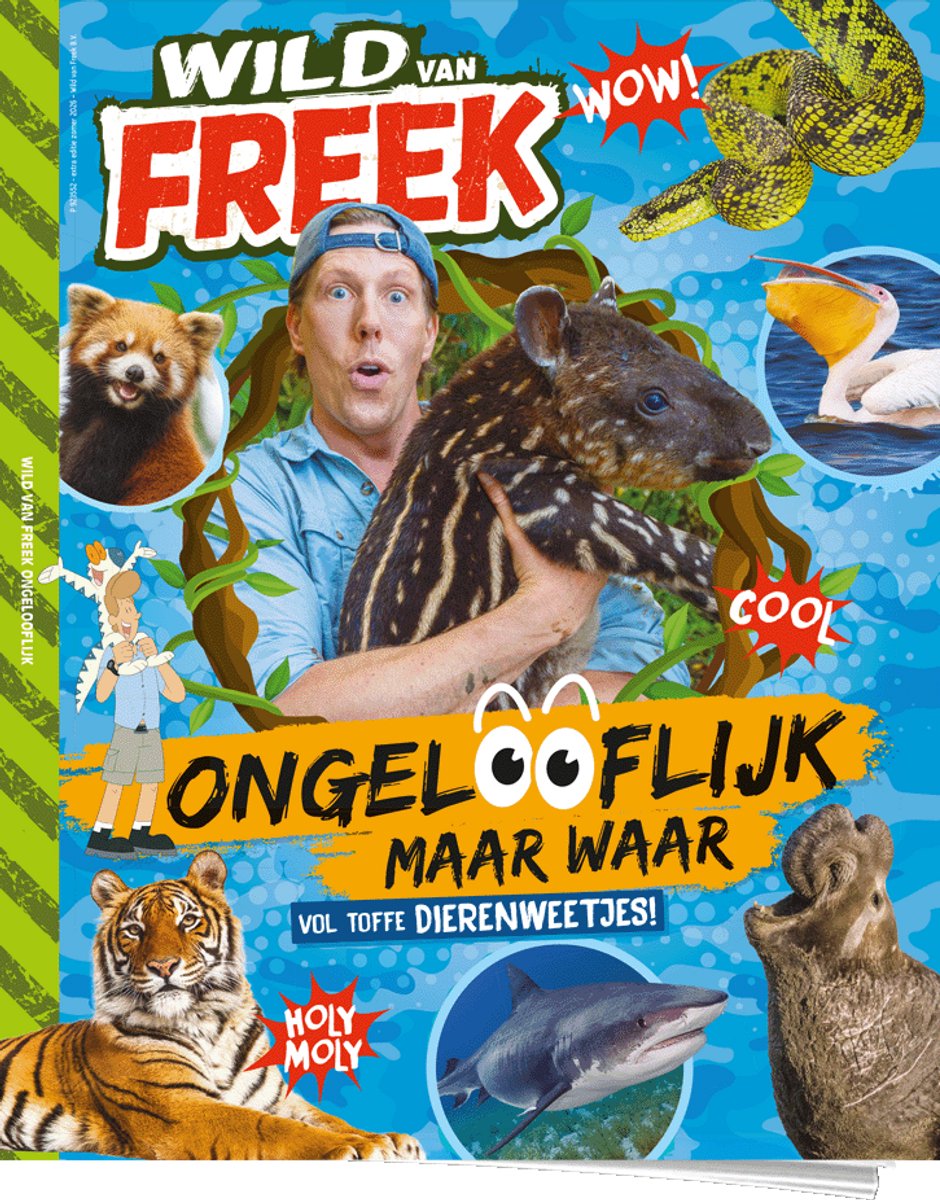 wild van freek vakantieboek